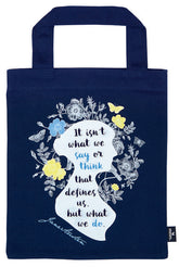BOLSA DE TELA LIBROS JANE AUSTEN | MOSES